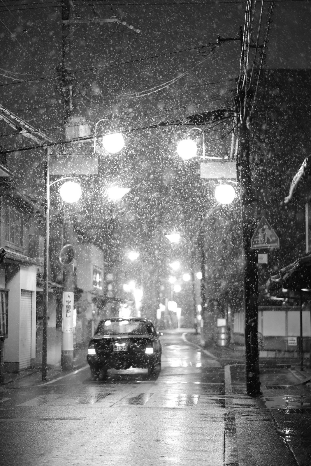 夜の雪 2/11